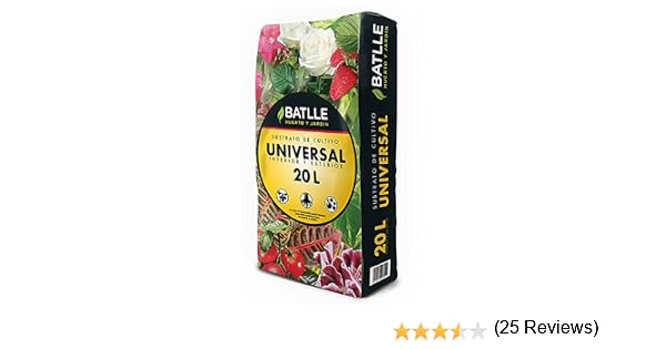 Sustratos - Sustrato Universal 20l. - Batlle: Amazon.es: Jardín