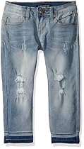 Vigoss Big Girls' Open Hem Crop, Enzyme, 7