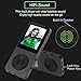 MP3 Player, Music Players - FecPecu Updated Version 8GB Hi-Fi Sound 35 Hours Playback , Portable Audio Player Build-in Speaker With Voice Recorder and FM Radio Expandable Up To 64GB (Black)