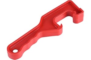 GLOGLOW Plastic Bucket Pail Lid Opener Opening Tool For Home Office Garage(Red)