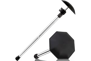 Greeily Golf Travel Bag Support Pole, 33"-60" Golf Club Travel Protector Stick for Bag Telescopic Adjustable Airlines Stiff Arm Club Protector Stainless Steel Pole