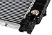 Prime Choice Auto Parts RK850 Aluminum Radiator