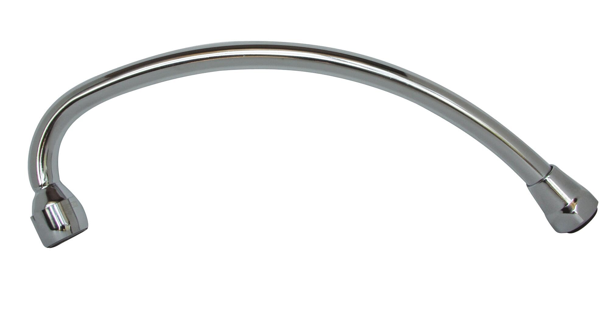 Somatherm C514 Swan Neck Spout Length: 200 mm - Nut 20/27, Grey