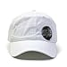 The Vintage Year Plain Washed Dyed Cotton Twill Low Profile Adjustable Baseball Cap (White)
