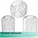 Gutter Screen Gutter Strainer | Leaf Strainer Down Spout Strainers Downspout Strainer Gutter Leaf Strainer Gutter Spout Strainer Gutter Spout Cover Aluminium Strainer 3 Inch Pack of 4 by NAMS