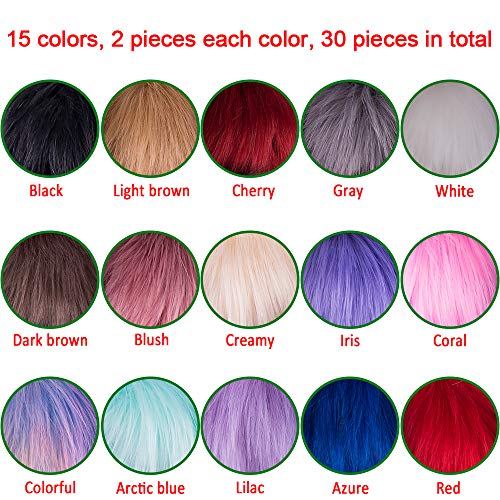 1 SIQUK+Pieces+Elastic+Scarves+Accessories