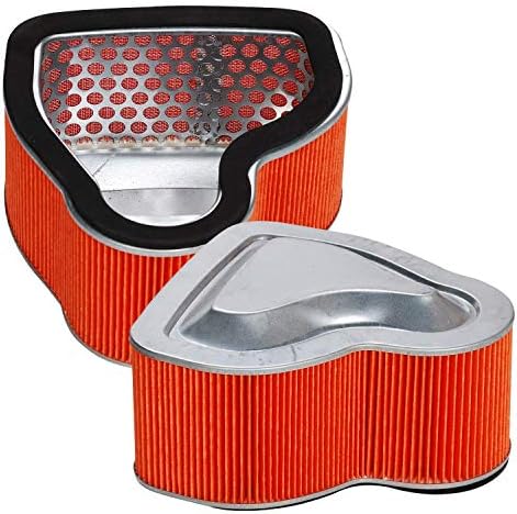 JJDD Air Filter Element Cleaner for Honda VTX1800 VTX1800C VTX1800F VTX1800N VTX1800R VTX1800S Engine 2002-2008 Replace 17213-MCH-000, Air Filter CLeaner (Pack of 2)