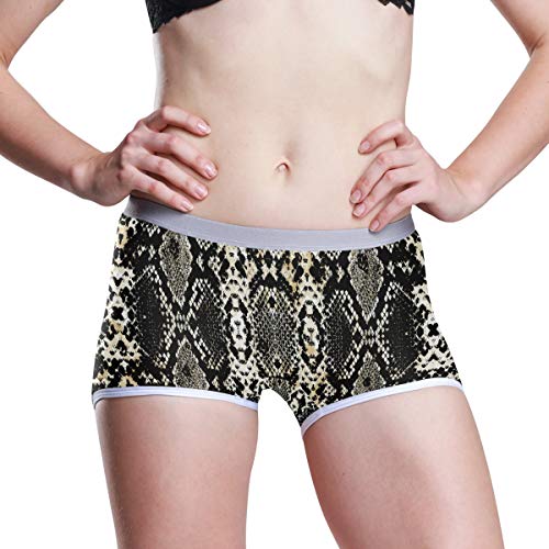 511xy9 f7CL PUXUQU - Calzoncillos para mujer, diseño de piel de serpiente animal, calzoncillos, ropa interior para mujer, niña… PUXUQU - Calzoncillos para mujer, diseño de piel de serpiente animal, calzoncillos, ropa interior para mujer, niña… - Imagen 4