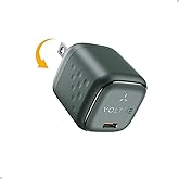 VOLTME 30W USB C Charger, Slim Compact Fast Charger Block, Foldable GaN Wall Charger, USB-C Power Adapter for iPhone 15 14 13 12 11 Pro Max, Galaxy S24 23 22 21, Note, iPad Pro, Pixel