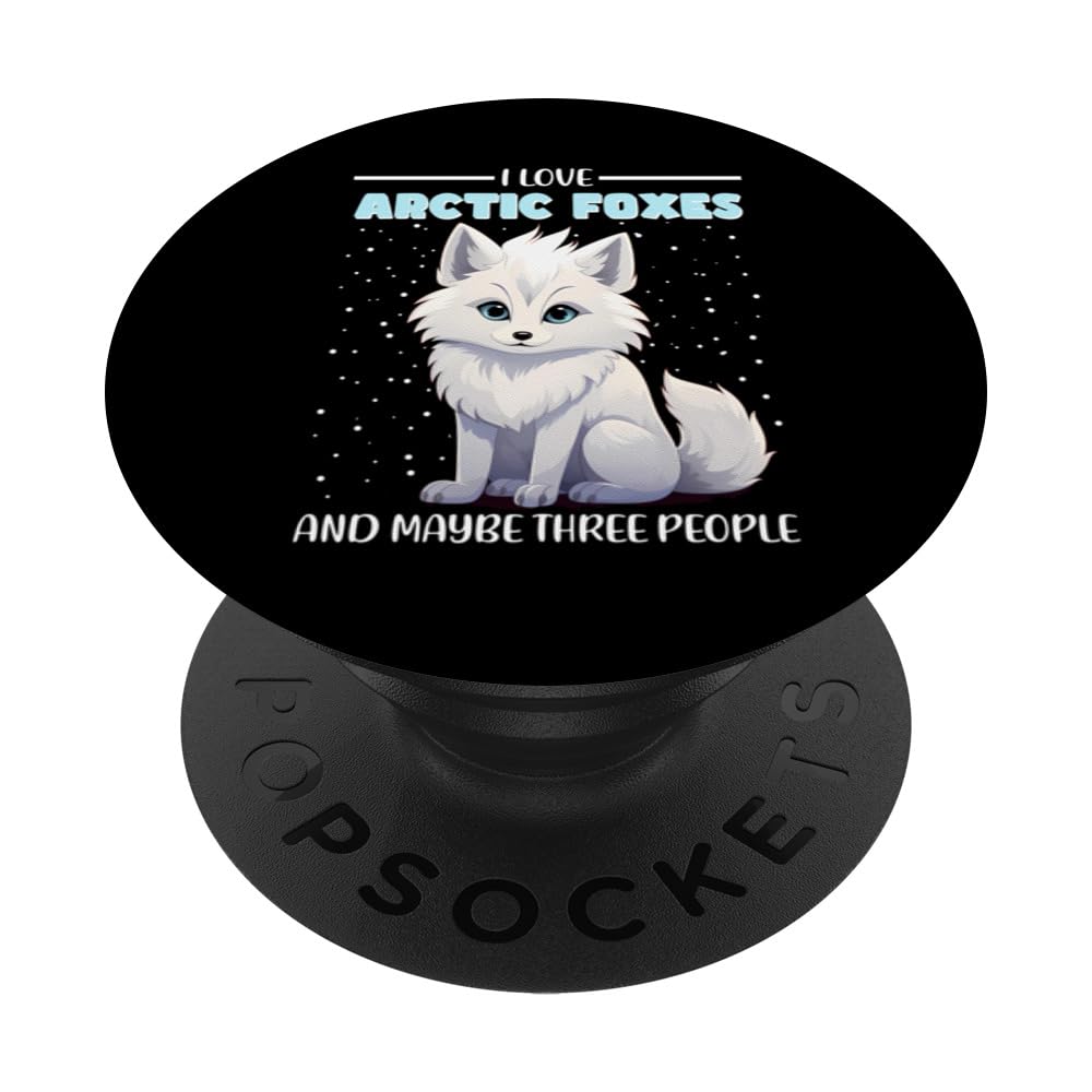 I Love Arctic Fox PopSockets Swappable PopGrip