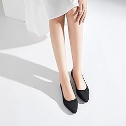 BABUDOG Women's Mesh Flats Shoes Pointed-Toe Dress