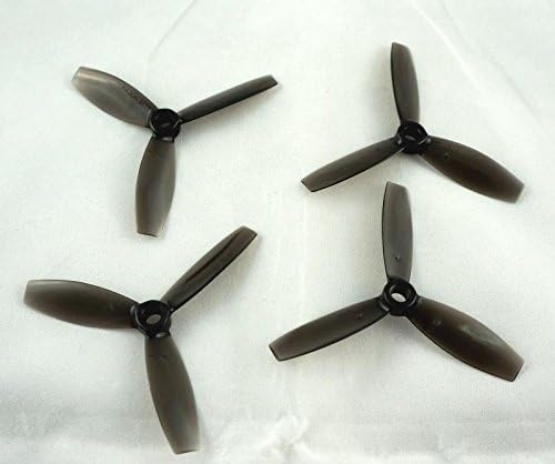 RotorX Closeout RX3040TSB 3 " TRIBLADE PROPELLERS (2xCW 2xCCW) SEMI-Trans Black