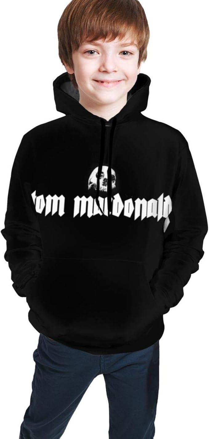 UKNOWu Tom Macdonald Hoodie Teen Hoodie for Kids Weekend