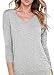 Yucharmyi Women's Summer Stretchy Tops Summer Shirts Back Cut Out Long Sleeve Yoga Top Backless Shirt Loose Blouse Backless, 501-gray, Medium