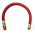 Interstate Pneumatics TW100 12 Inch Red Hose Whip for Inflator
