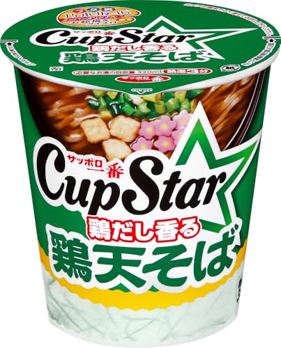 サッポロ一番 カップスター 鶏天そば 64g