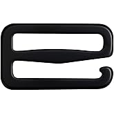 TACNEX Stainless Steel Hook Buckle 1.5" EDC Belt Metal Loop Clasp Tactical Nylon Gun Inner Belt Backpack Strap Accessories