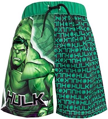 Incredible Hulk Boys Marvel The Hulk Swim Shorts