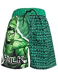 Incredible Hulk Boys Marvel The Hulk Swim Shorts