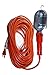 Go Green Power Inc. 50ft Portable Hand Lamp with 16/3 Kink-Free Cord (Bulb not Included)- Durable Construction, Swivel Hook, and Built-in On/Off Switch - Ideal for Construction and Household Projects