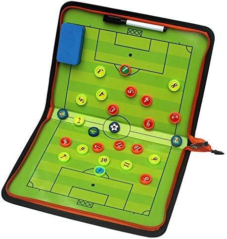 戦術ボード ジッパー付きサッカーデモンストレーションボード砂表コーチの戦術教育委員会 サッカー