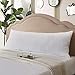 DOWNCOOL Memory Fiber Filling Body Pillow- Removable Zippered Bamboo Outer Pillow Cover- Breathable Cooling Hypoallergenic Bed Pillow for Long Side Sleeper- 20 x 54 inch