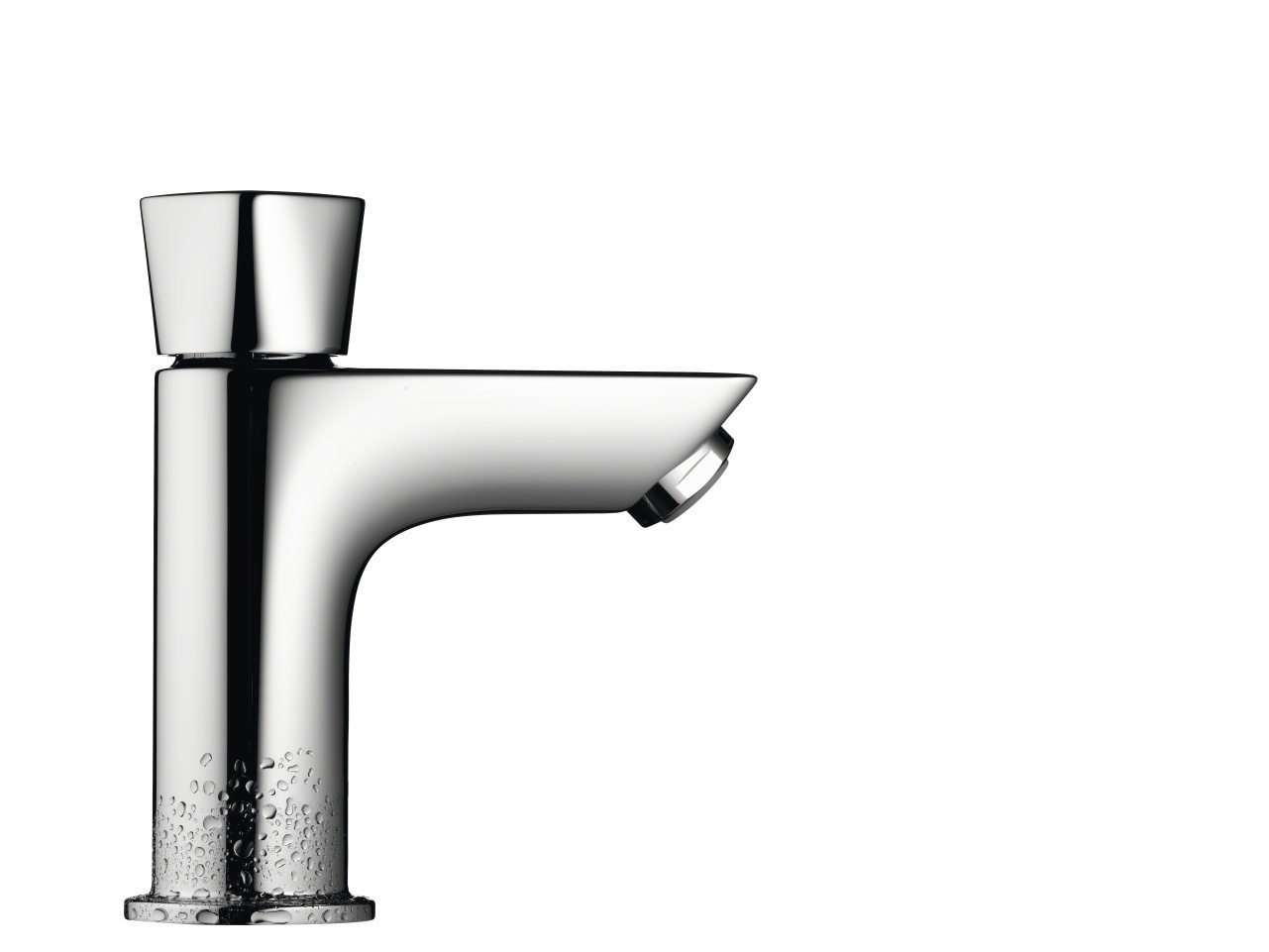 Hansgrohe 71017000 for and Small Basin Mixer Tap Cold Water Only MyCube Flush Fitting, Chrome