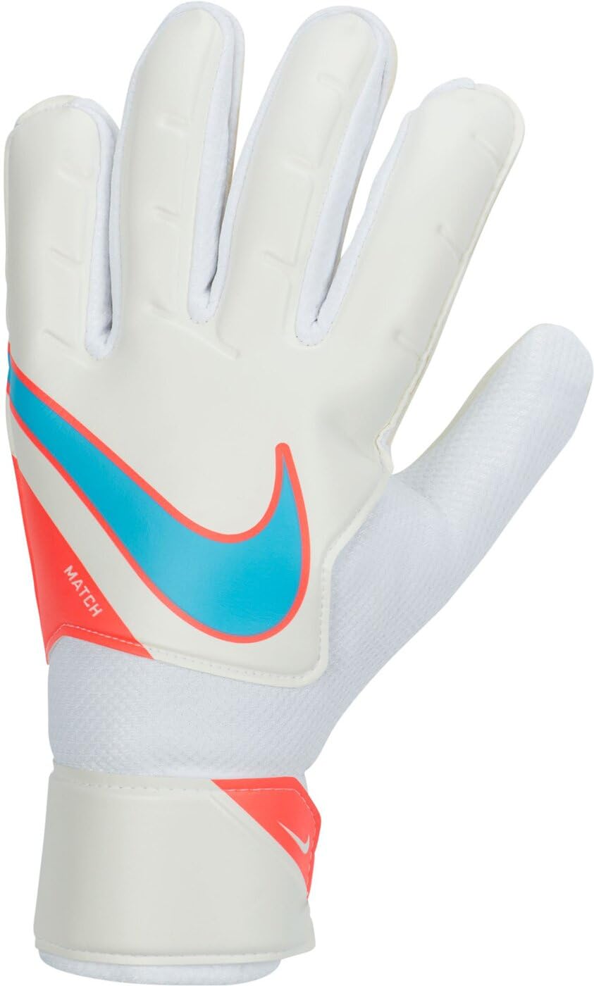 Nike Match - Fa20 Gloves White/White/Baltic Blue 7