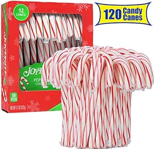 Greenco Candy Canes Individually Wrapped Red and White Candy Canes ...