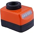 Othmro 0914-2.0 I-O-B Bore Diameter Digital Position Indicator Counters Machine Accessory Lathe Machine Parts Reinforced Nylon Mechanical Counter Tally Counters Black Orange
