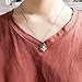 NOUMANDA Geometric Hexagon Silver Honeycomb Necklace with Gold Bee Charm Nature Jewelry (Silver)