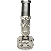 Wysiwash 316 Stainless Steel Adjustable Spray Nozzle (3 Inch)