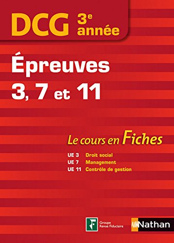 DCG, 3e année