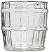 Whiskey Barrel Glass - Bonus Whiskey Recipes - Hand Blown - Novelty Cup for Scotch and Vodka - Drink Container