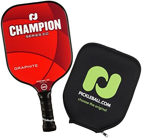 Champion Graphite Pickleball Paddle, Sets & Bundles by Pickleball, Inc. | Nomex Composite Honeycomb Core & Graphite Face | USAPA Approved