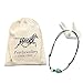 Single Cultured Freshwater Pearl Turquoise Turtle Choker Necklace for Women Adjustable Jewelry Black