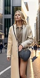 lola mae Heart Shape Satchel Crossbody Purse for