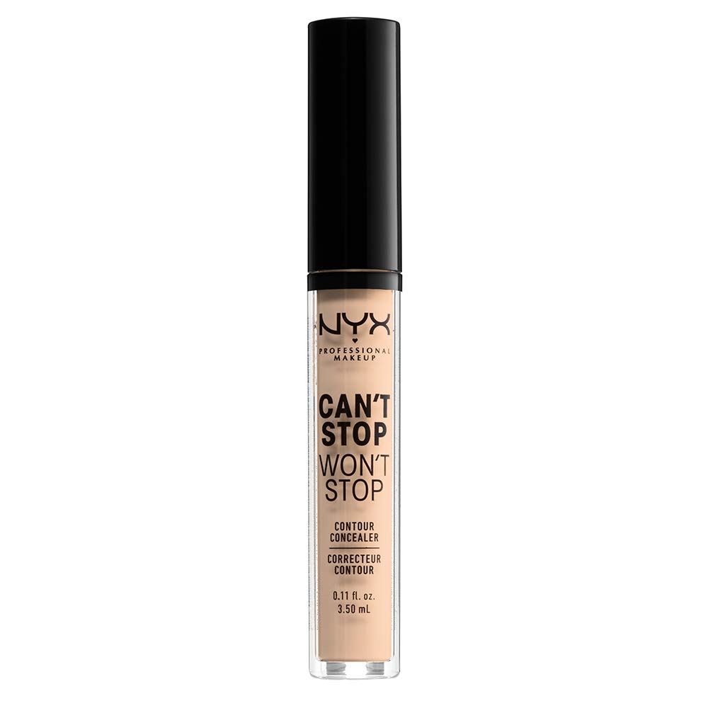 NYX PROFESSIONAL MAKEUP Can't Stop Won't Stop Contour Concealer - Vanilla, With Neutral Undertone : Beauty