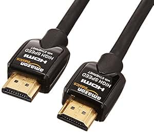 AmazonBasics High-Speed HDMI Cable 2-Pack - 9.8 Feet (3 Meters) Supports Ethernet, 3D, 4K and Audio Return
