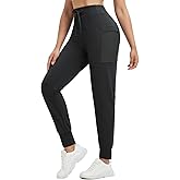 baleaf Women's Fleece Lined Pants Thermal Water-Resistant Winter Joggers Warm Running Athletic Sweatpants with Pockets