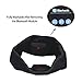 Repokevin Bluetooth Headband Headphones for Sport Running Yoga Wireless Stereo Sleep Headset with Mic Black for Man Woman Gift (Tgrey)