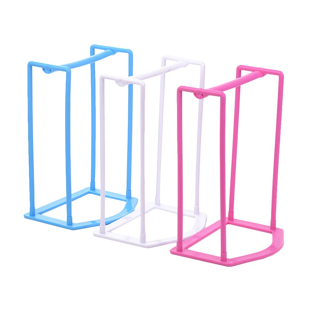 DOITOOL Clothes Hanger Storage Tool Portable Organizer Rack Space-Saving Metal Holder for Closet and Laundry Room 9.4X6.5X5 Inch