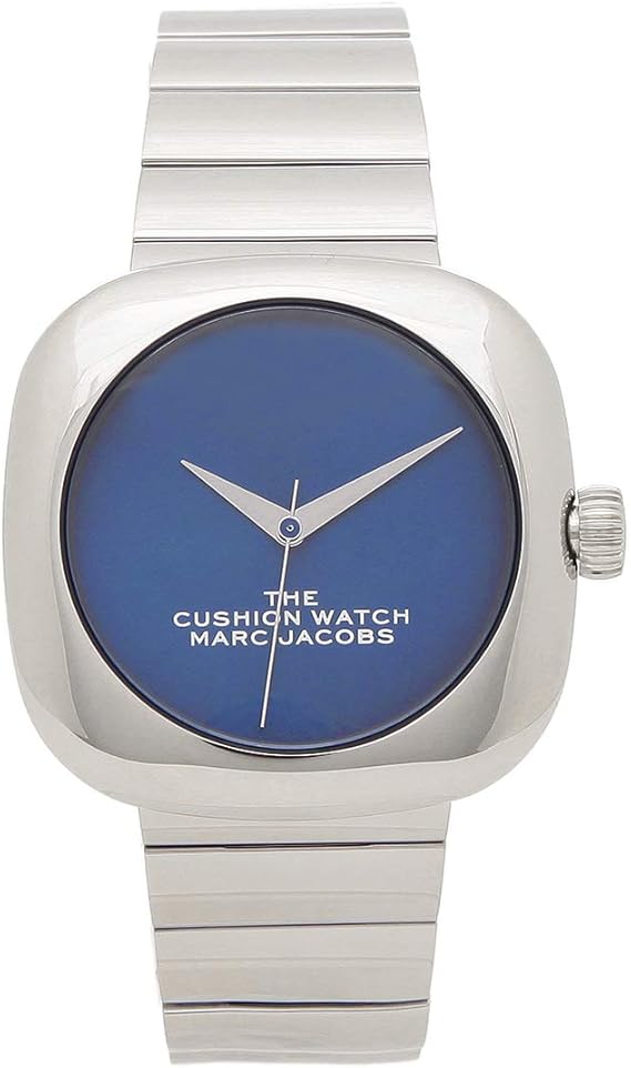 Amazon マークジェイコブス 腕時計 レディース Marc Jacobs Mj The Cushion クッション 36mm ブルー シルバー 並行輸入品 レディース腕時計 腕時計 通販