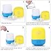 MIU COLOR Night Light, Ultrasonic Aromatherapy Diffuser and Humidifier, Touch Control, Adjustable Brightness and Light Color, Timed and Auto Shut Off Settings, Cute Yellow and Blue Design
