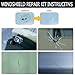 ALONG Windshield Repair Kit - Windshield Crack Repair Kit with Windshield Repair for Car Windshield Repair Kit & Glass Chips and Cracks