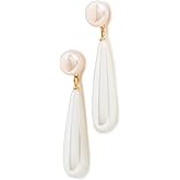 SHASHI Women's Linnea Pearl Earrings, Pearl, White, One Size