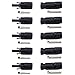 ALLPOWERS Connectors for Y-Connectors 5 Pairs Solar Panel Cable Connectors Male/Female