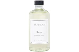 Archipelago Botanicals Havana Diffuser Oil Refill | Bergamot, Tobacco Flower and Ylang Ylang (7.85 fl oz)