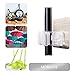 LH Broom Hanger Broom Holder Mop Broom Organizer Mop Rack Waterproof and Moisture-proof, Super Load Bearing and No Damage to Wall Surface,Can Use It Repeatedly to Keep the House Clean(4 Pack)