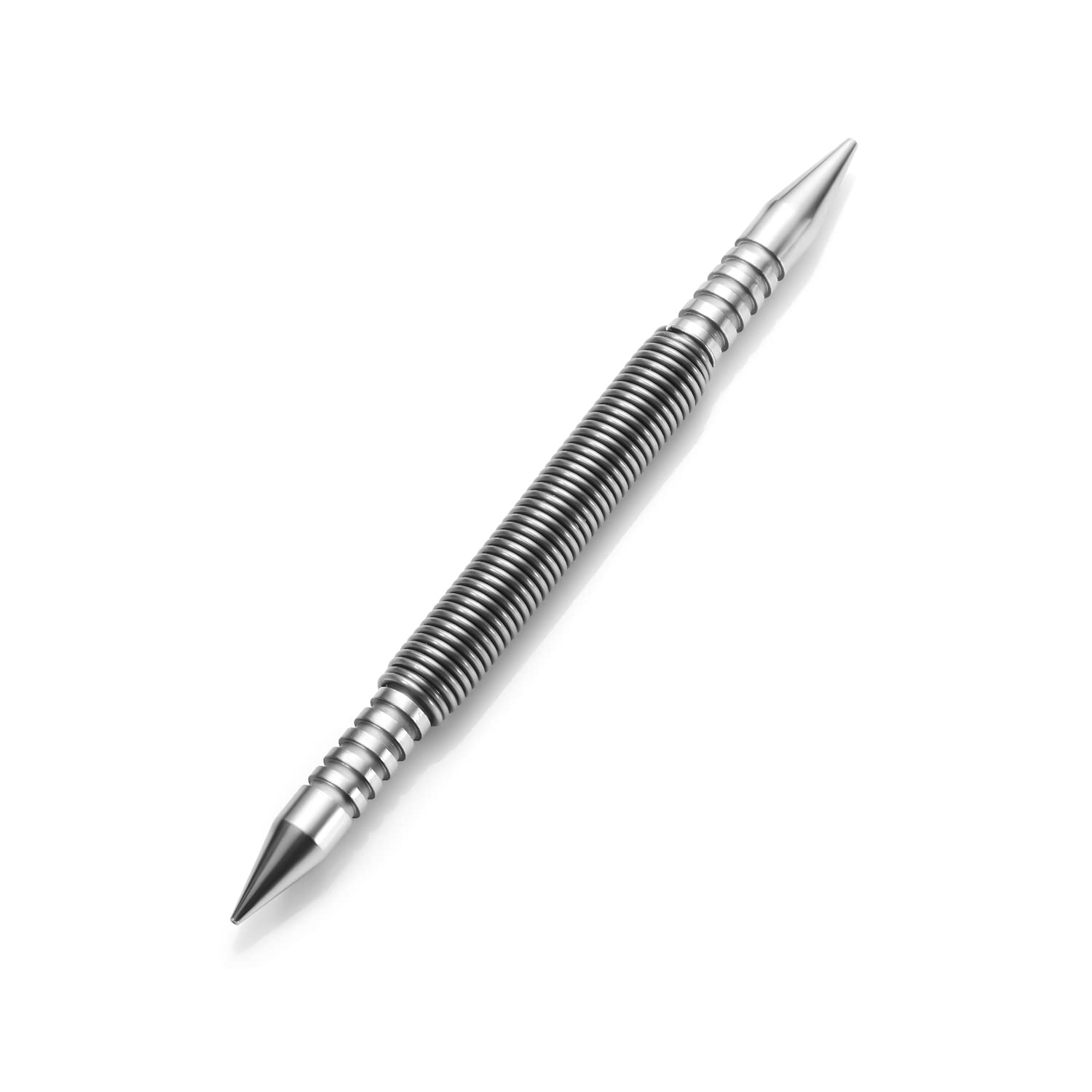 Dual Head Nail Setters, 1/32", 1/16" Spring Nail Setter Punch Set Hammerless Nail Set Tool Door Hinge Pin Removal Tool with 5000 PSI Impact Force